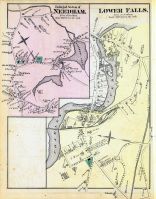 Needham - Lower Falls, Norfolk County 1876